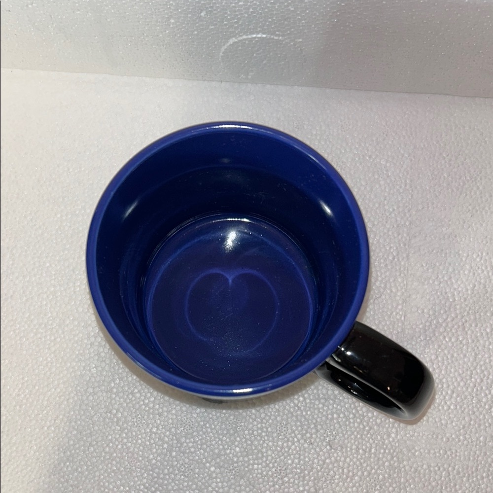 Disney Stitch Blue Coffee Mug Cute Cartoon Character Cup - Picture 3 of 4